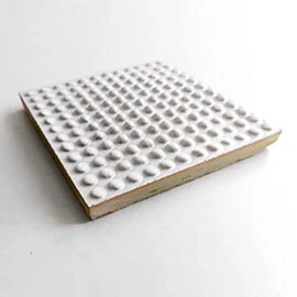 BUBBLE - Relief tile with dots providing extra grip on Zellige surface – for wet rooms